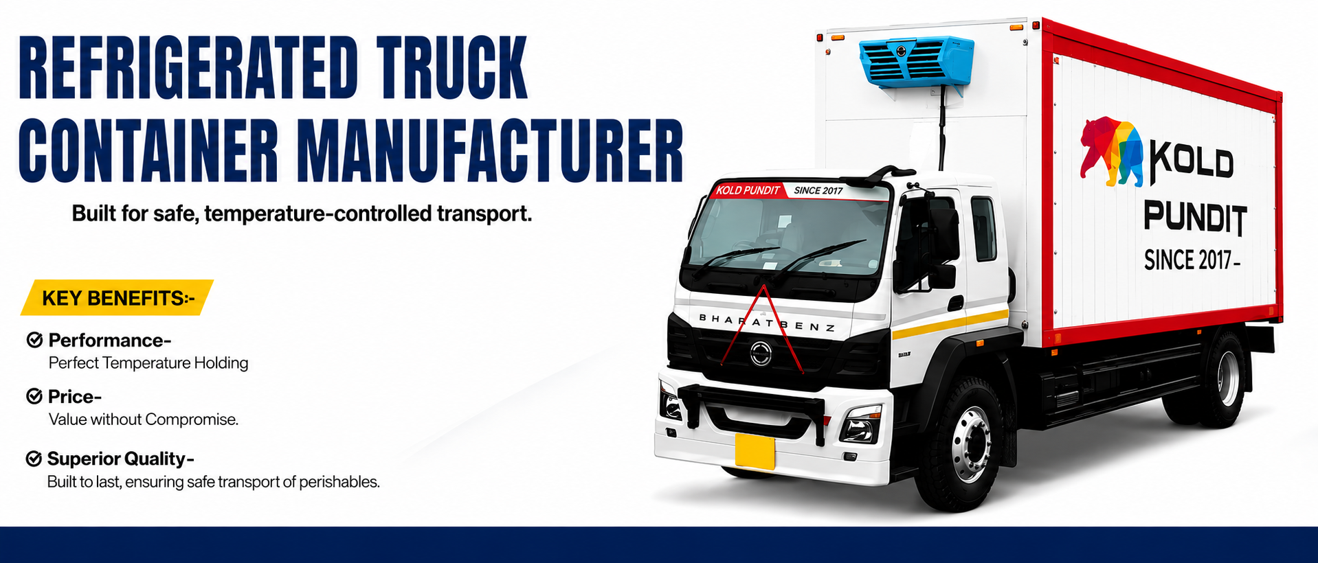 Cold Chain Logistics Solutions Supplier in India